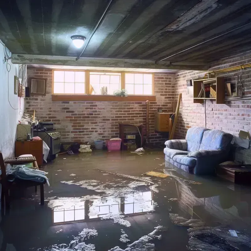 Flooded Basement Cleanup in Wellsville, NY